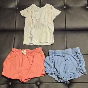 Baby Girl 6 To 9 Month Summer Lot Bundle Euc